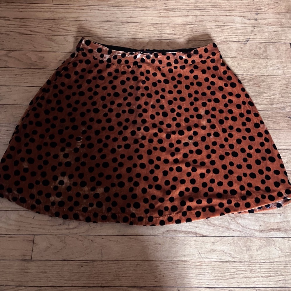 🐆Velvet Spotted Skirt from Madewell! 🐆